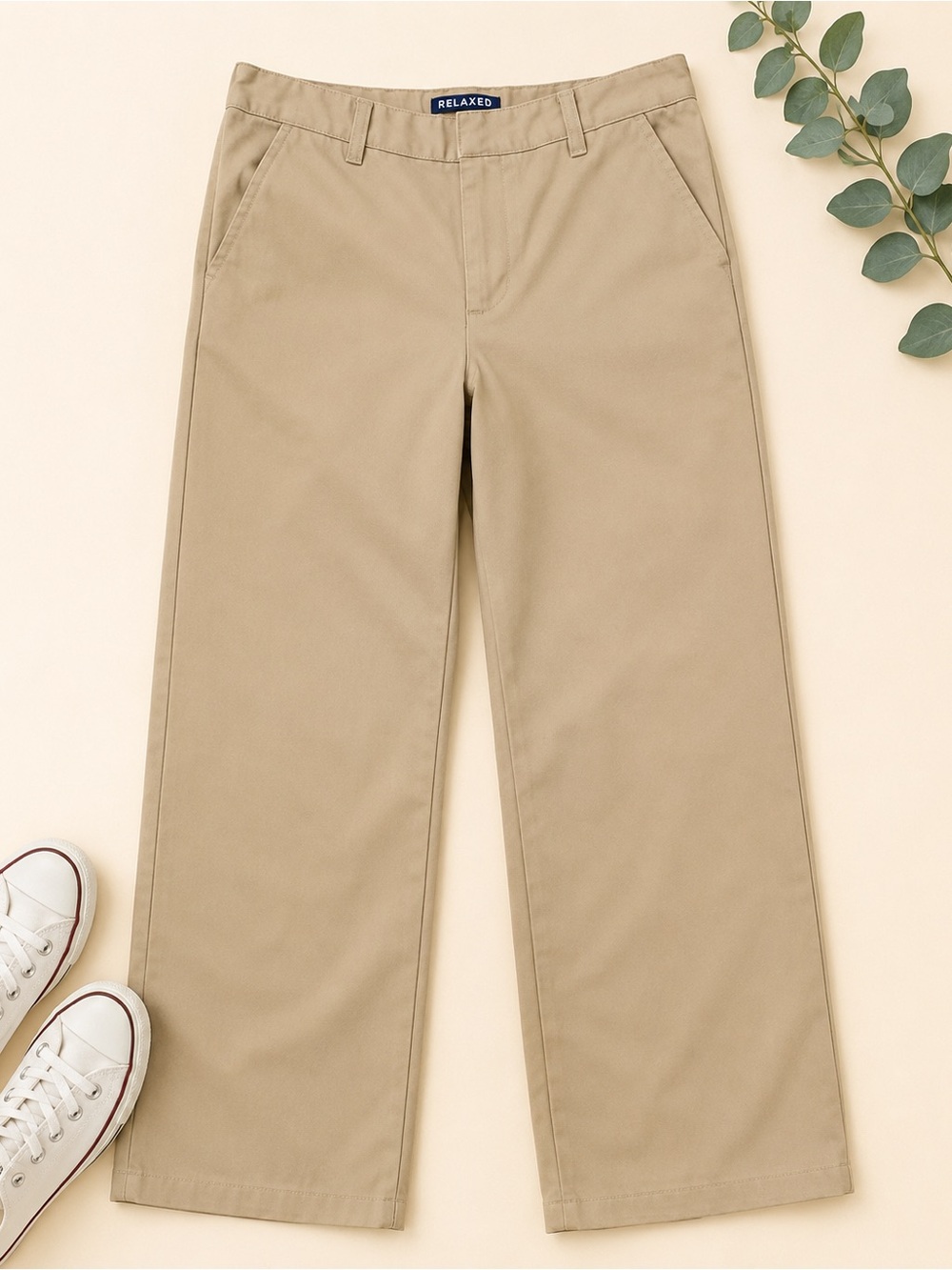 French Toast Size 18 Relaxed Fit Khaki Uniform Pants Straight Leg